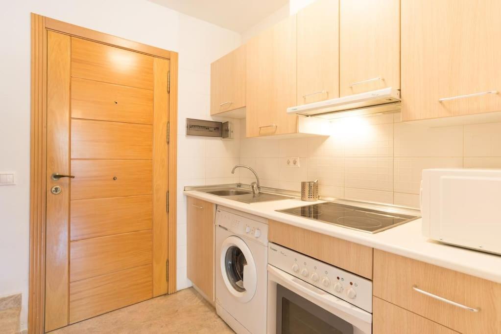 Luna Duplex Junto A Puerto Marina Con Garaje Benalmádena Buitenkant foto